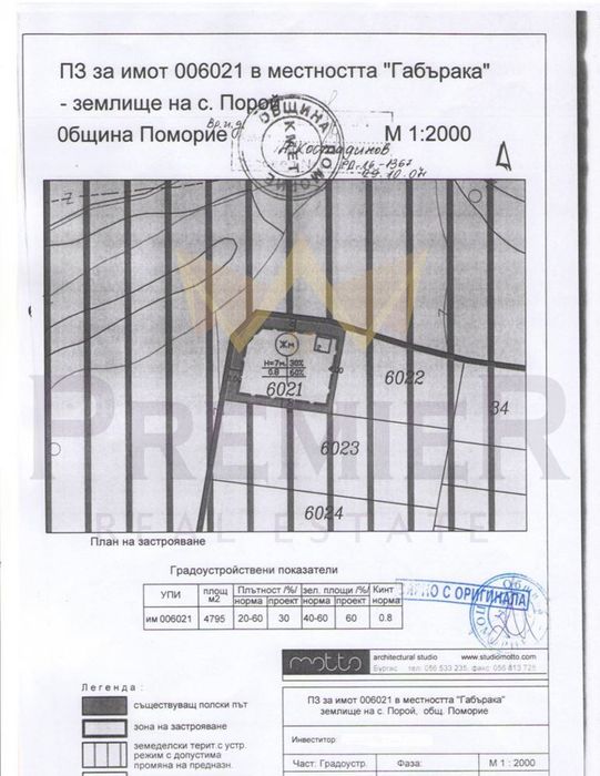 Продава се Парцел в Поморие - 4795 кв.м за 6 €/кв.м - Снимка #7