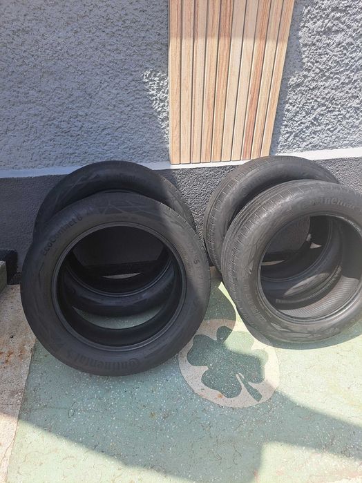 Летни гуми 225 55 17  continental conti eco contact 6 дот 2021г 4 броя