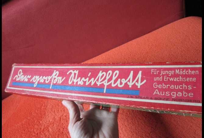 cadou rar Germania 1936 aparat tricotat de colectie,original