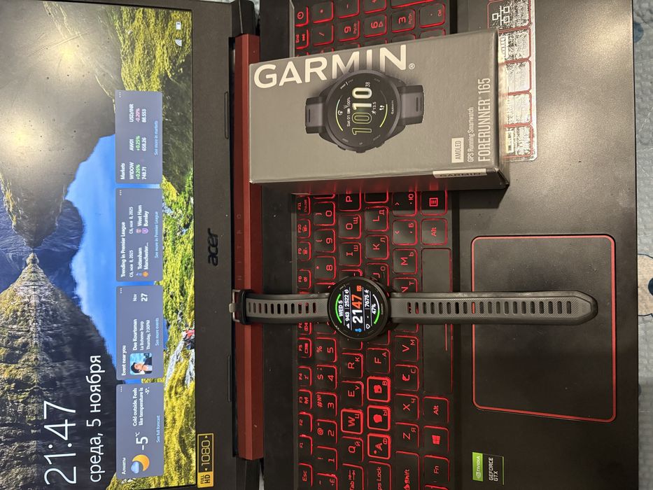 Garmin Forerunner 165 с гарантией