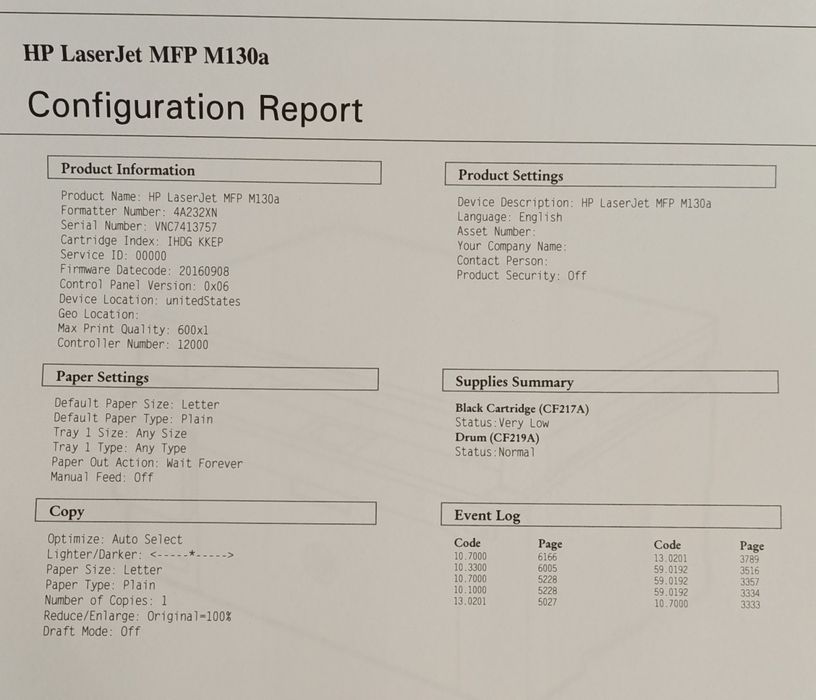 Продам Принтер НР М130а