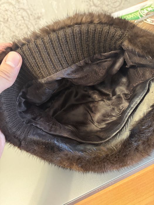 Норковая шапка.