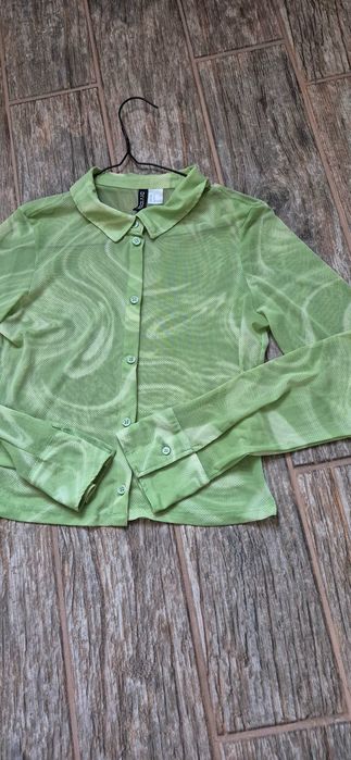 Camasa/bluza de plaja semi-transparenta noua M