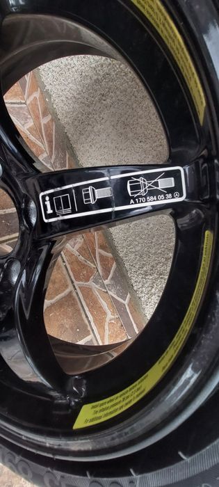 Roata de rezerva Mercedes