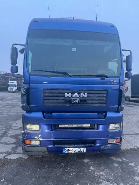 Vand MAN TGA cu diagrama si Volvo FH500-EEV din 2014