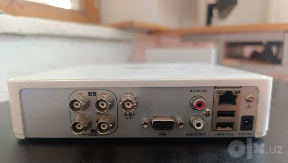 Комплект видеонаблюдения Hikvision 4 камеры + регистратор + монитор LG