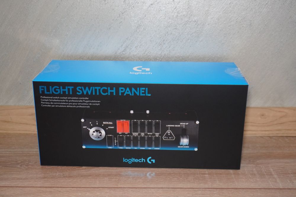 Logitech Flight Switch Panel + ГАРАНЦИЯ