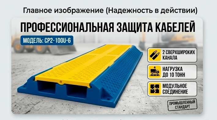 Кабель канал, 2 канала 1 метр
