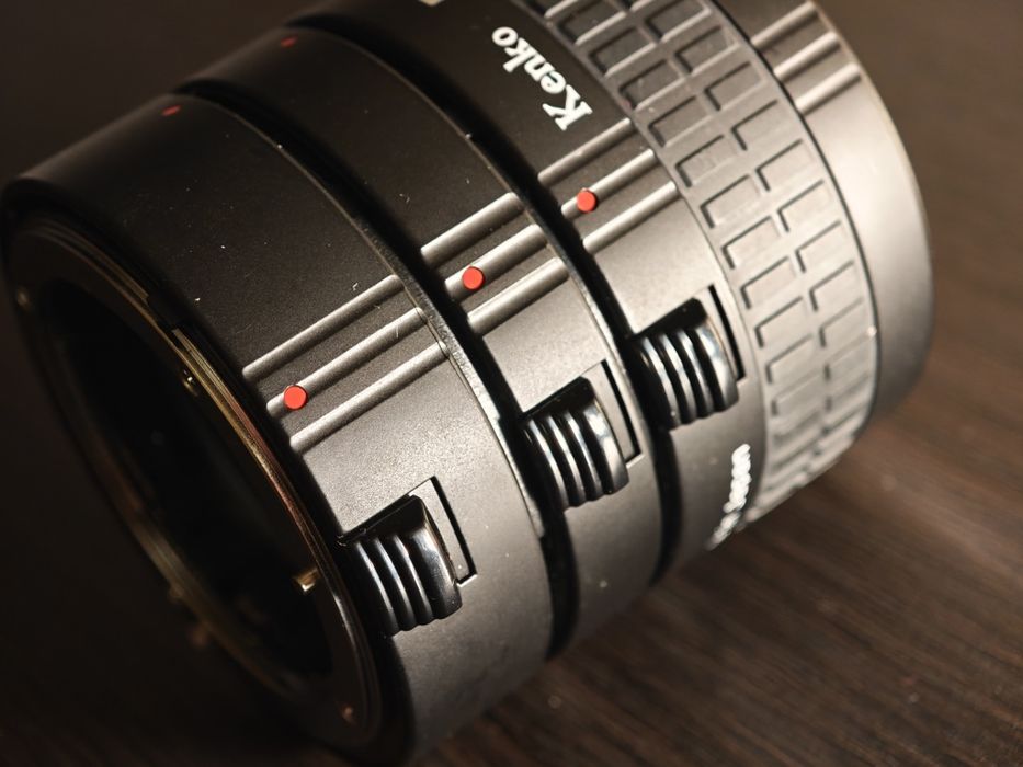 Макро пръстени Kenko за Nikon с предаване на бленда и AF