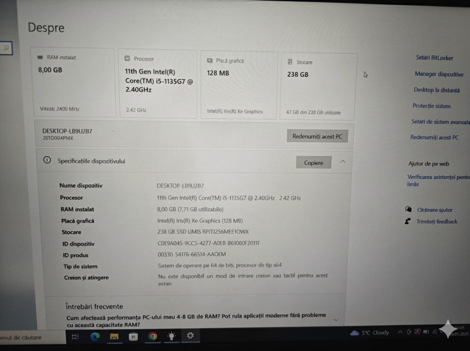 Laptop Lenovo ThinkPad E15 Gen 2