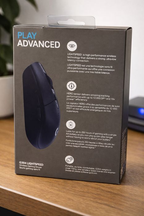 !!НОВА!!!LOGITECH G 304 безжична мишка