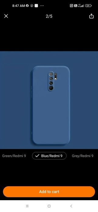 Husa silicon Redmi 9
