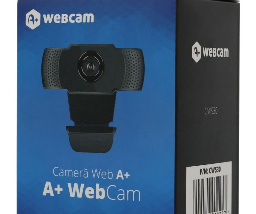 Camera Web A+, microfon, FullHD 1080P, plug and play