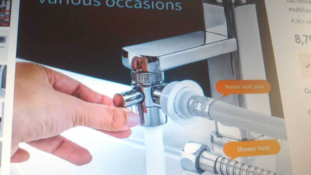 Adaptor cuplaj ptr. furtun la baterii sanitare, metal cromat, 1/2 toll