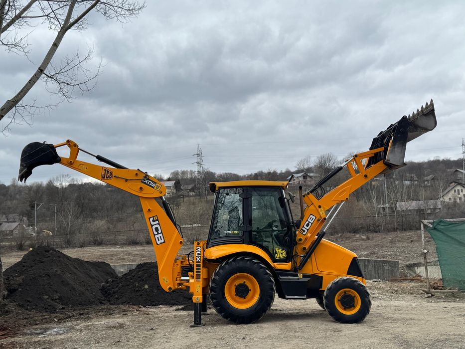 Buldo excavator JCB 3 CX / 4x4 / An 2008 /joystik spate  (hidraulic)