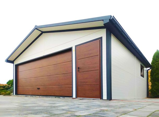 Facem garaje auto din structura metalica si cu panouri sandwich