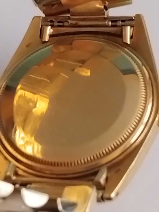 Златен Rolex 18к злато - каса и верижка от 1988г!