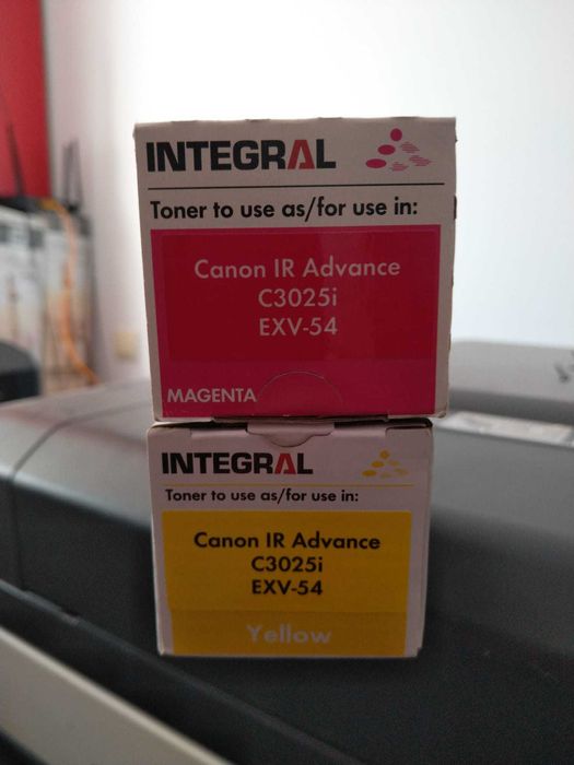 Canon EXV 54 Y/M toner marca Integral IR C3025, C3025I, C3125I, C3226I