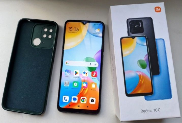Redmi 10c с коробкой.