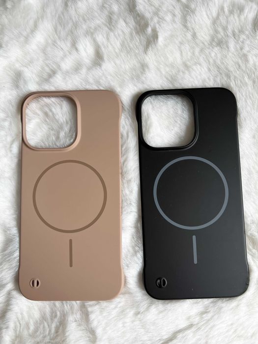 кейс, твърд гръб за IPHONE 13 PRO ,  черен, ултратънък