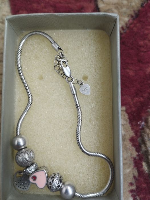 Браслет серебряный