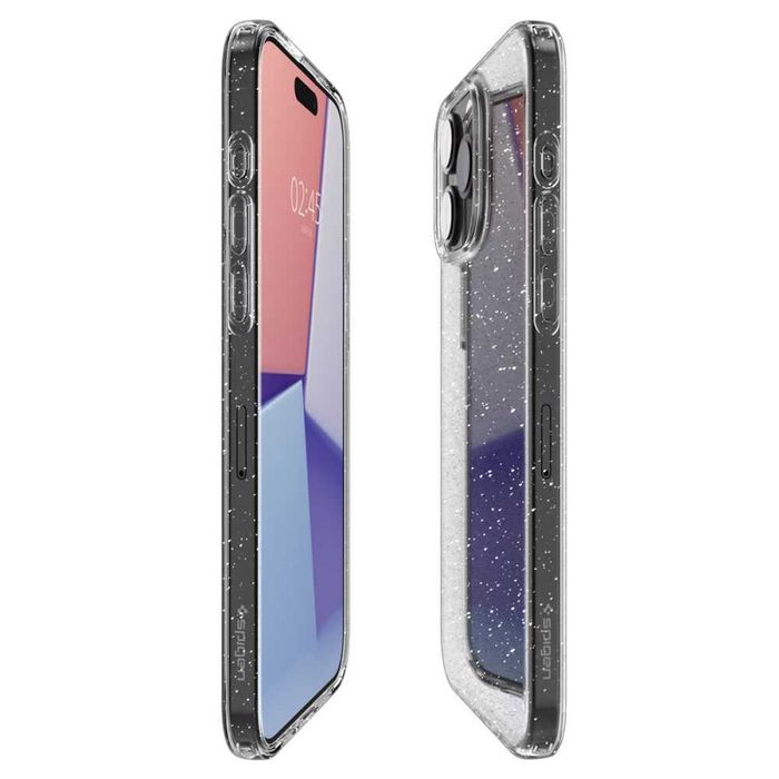 Блестящ Калъф за iPhone 15 Pro , SPIGEN Liquid Crystal Glitter Case