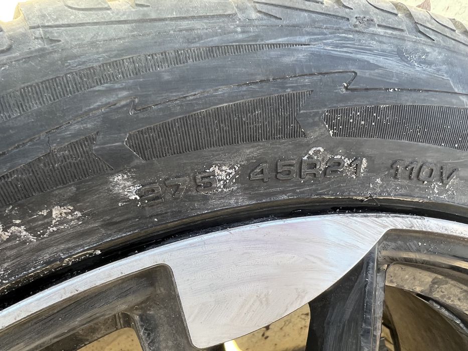 Джанти с гуми от SQ 7 21ц