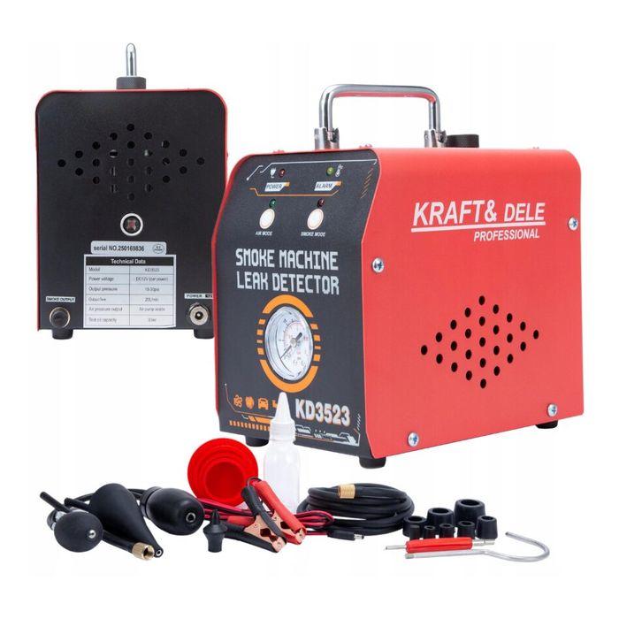 Dispozitiv, detector de fum pentru verificarea scurgerilor in
