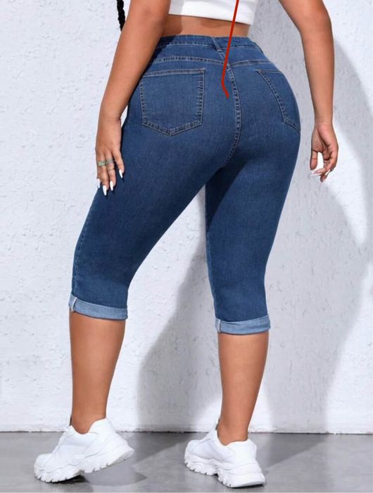 Дамски дънки | 1XL | Еластични