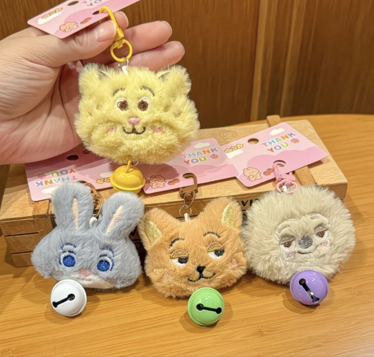 Брелки Зверополис