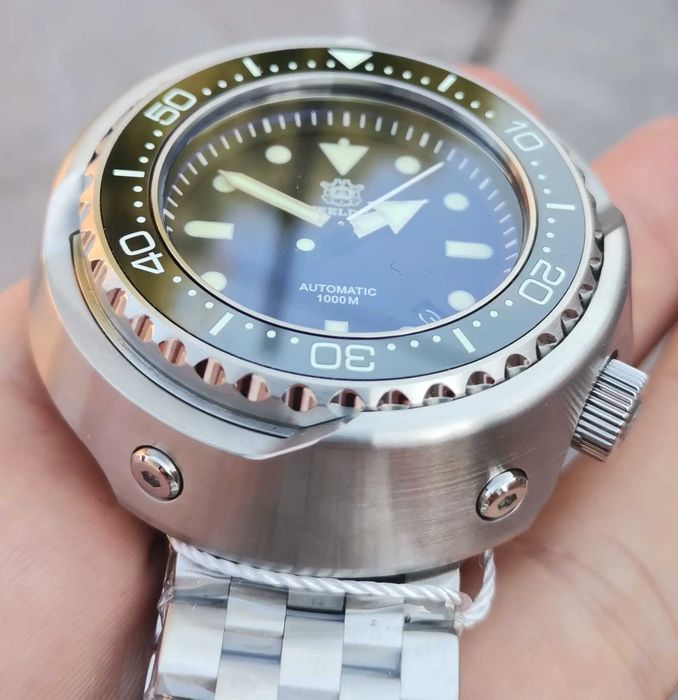 DIVER PROFESIONAL 1000m Steeldive SD1978 Seiko NH35 Emperor Tuna 54 mm