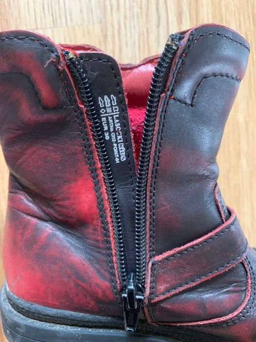 Ботинки кожаные на девочку Lasocki