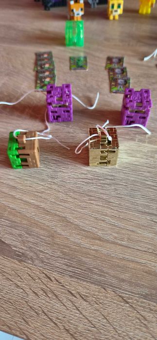 Minecraft kinder фигурки Майнкрафт