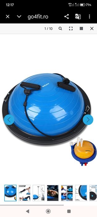 Minge, disc echilibru Domyos pentru fitness sau kineto