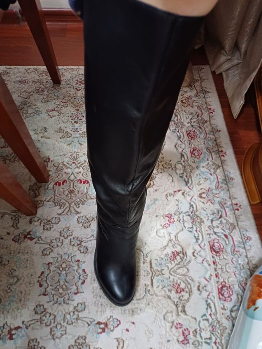 Сапоги зимние вверх осень