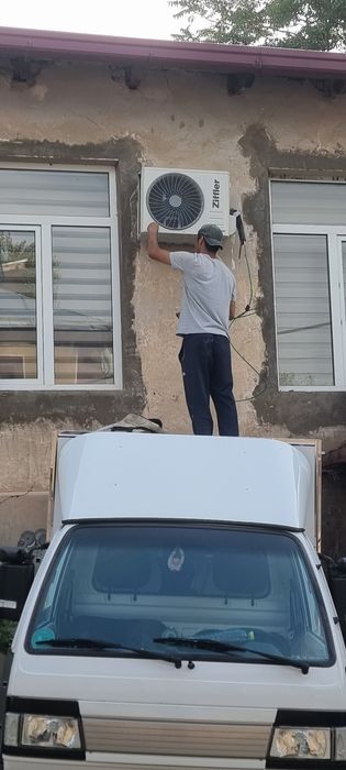 Установка кондиционера