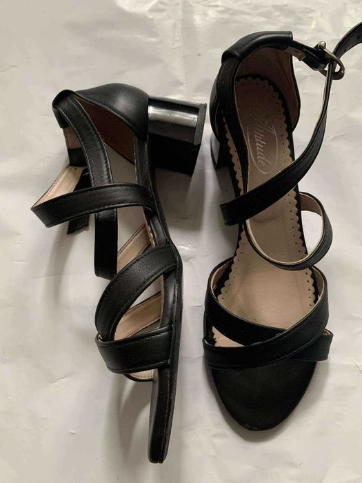 Sandale de dama din piele naturala