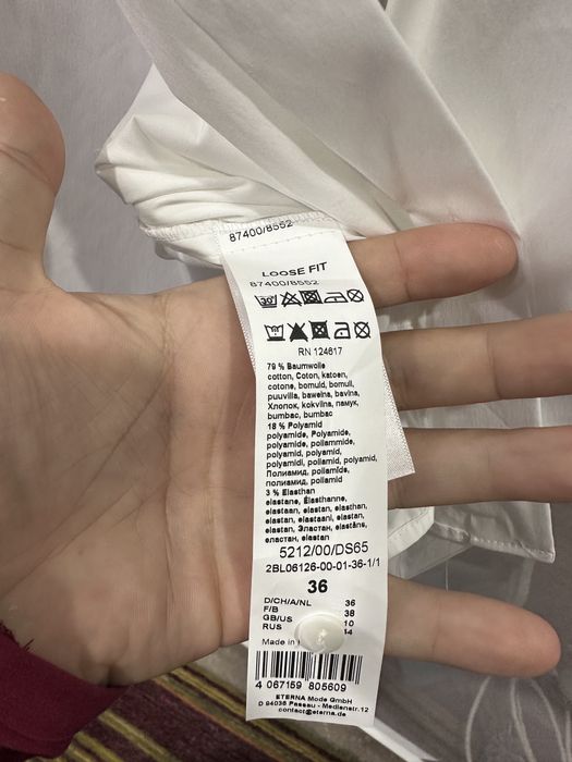 Cămașă femei eterna nouă albă