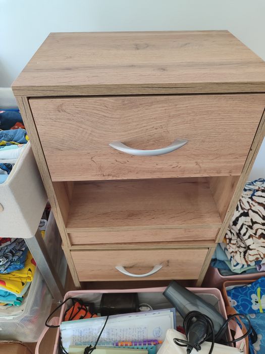 2 comode și 2 noptiere stejar