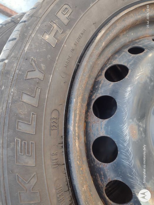 5x114,3/r16 cu senzori roți Renault și rezervă 5x114,3/r16