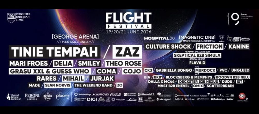 Vand 2 bilete General Acces Flight Festibal 2026