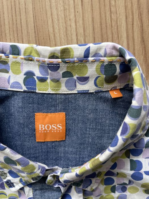 HUGO BOSS Orange/мъжка риза L