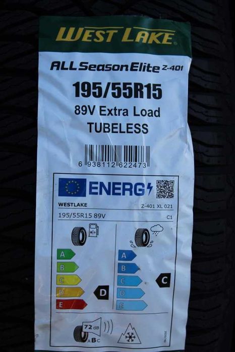 Anvelope noi 195/55R15 89V XL WestLake, All Season, DOT 2025