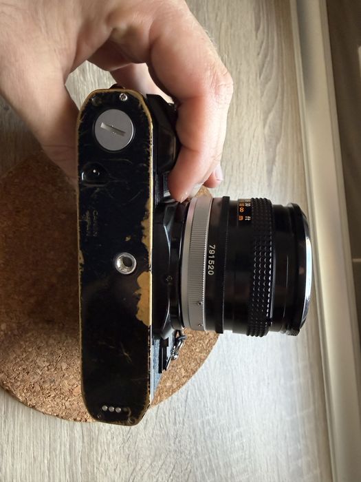 Canon A-1 50mm + doua obiective