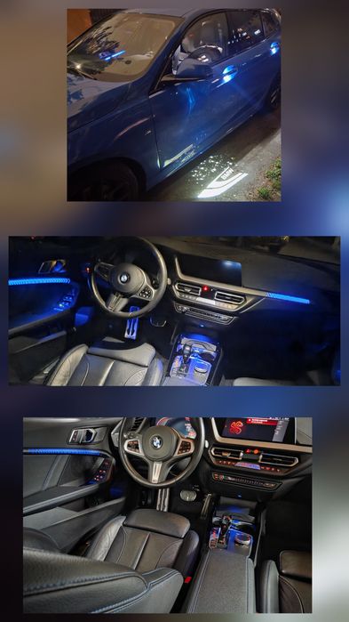 BMW * 118D * albastru M-Power * F40 * 2.0 diesel * automat * panoramic