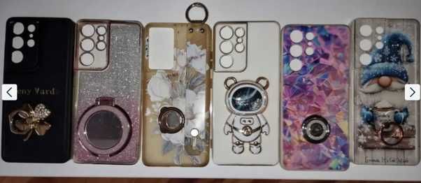 Samsung Galaxy S21 Ultra БЕЗ ЗАБЕЛЕЖКИ + 8 бр гръбче (та)