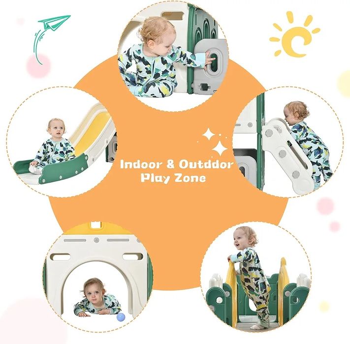 Детский игрового набора горка.