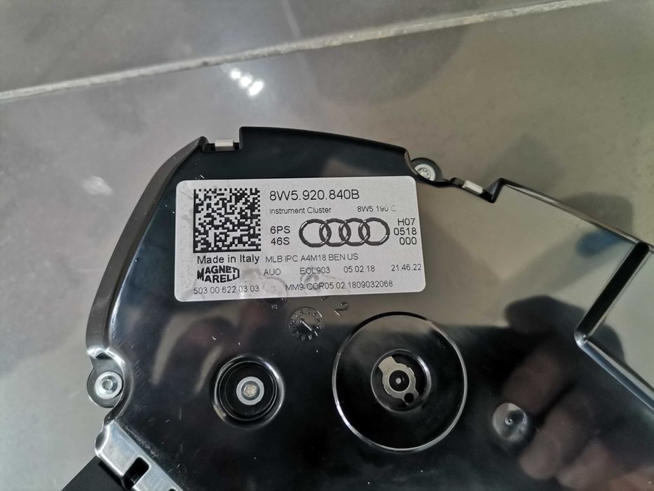 Нов Километраж Audi A4 8W B9 A5 F5 TFSI Mph Бензин LHD 8W5920840B