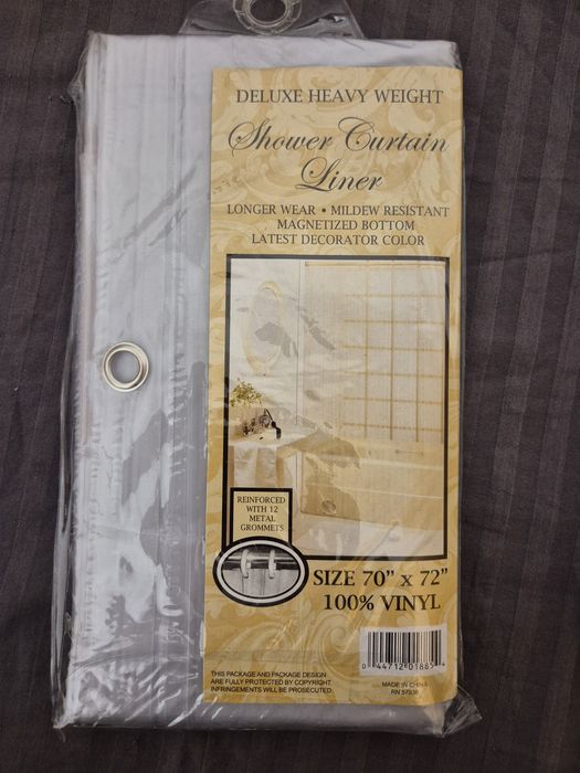 Подкладка для душевой шторки Deluxe Heavy Weight