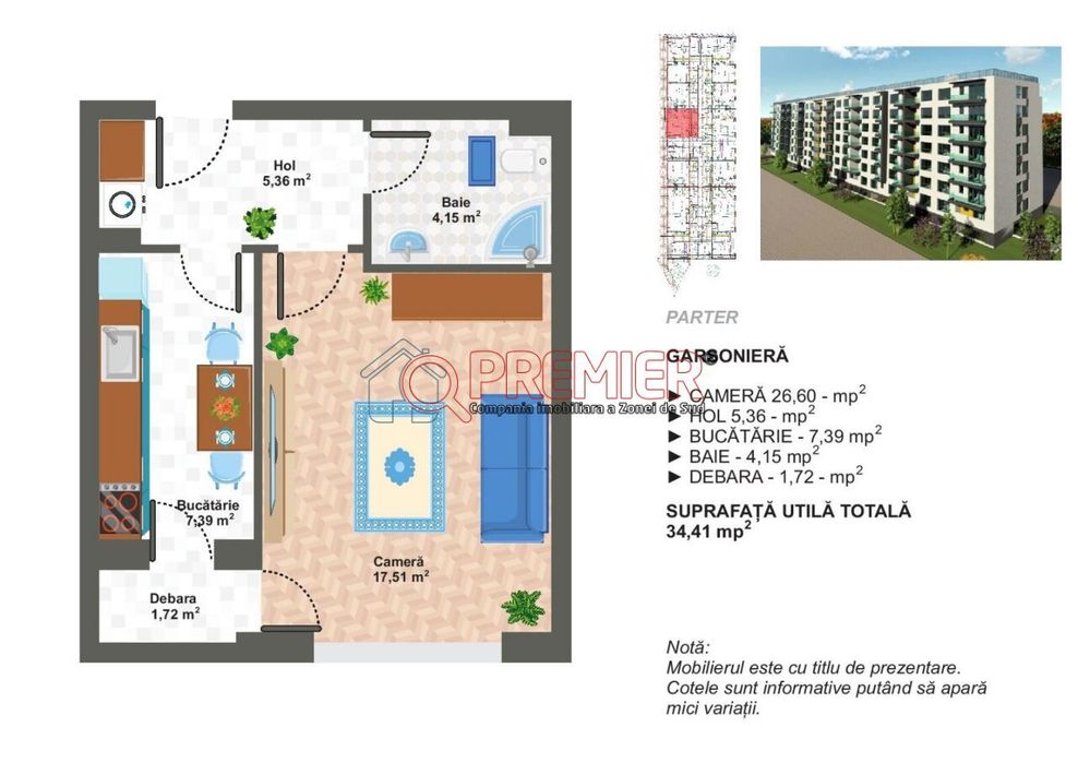 Garsoniera Sector4 - Aparatorii Patrie